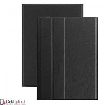 Folio dirbtinos odos atverčiamas dėklas - juodas (Xiaomi Mi Pad 5/Pad 5 Pro (11.0)